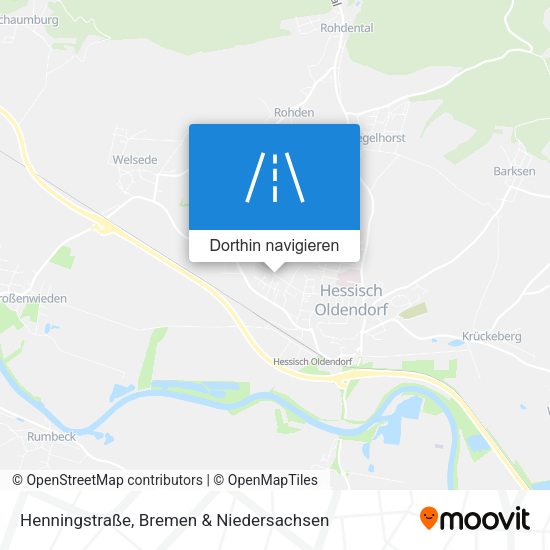 Henningstraße Karte