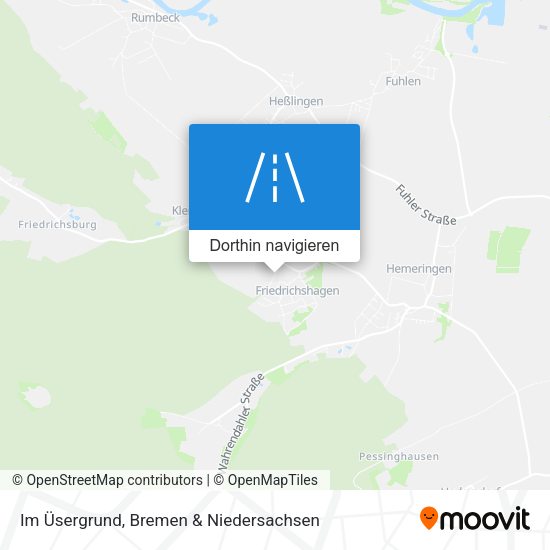 Im Üsergrund Karte