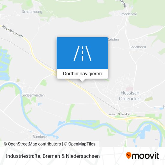 Industriestraße Karte