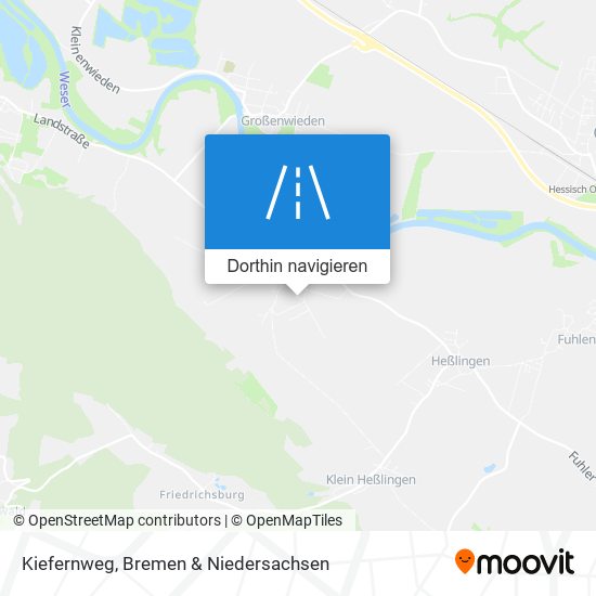 Kiefernweg Karte