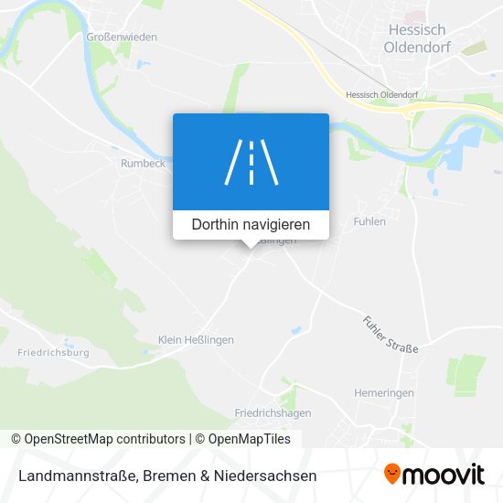 Landmannstraße Karte