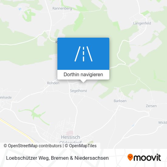 Loebschützer Weg Karte