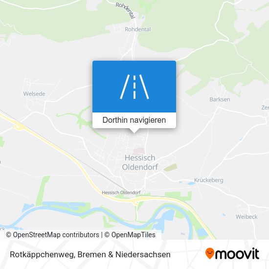Rotkäppchenweg Karte