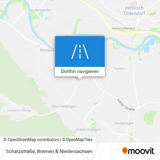 Schatzstraße Karte