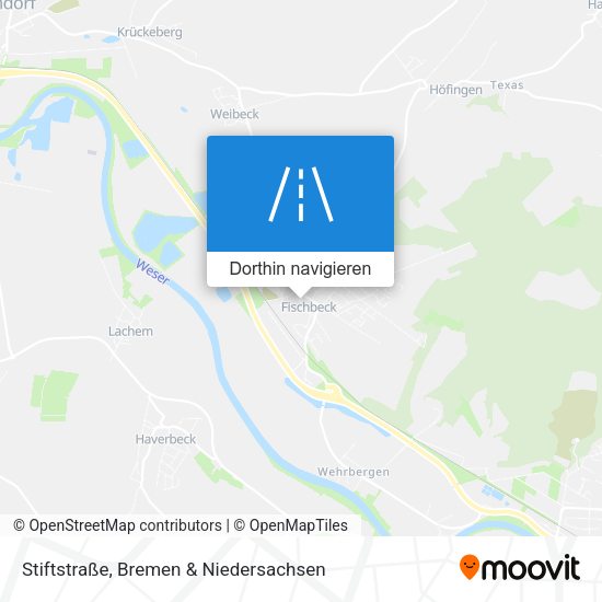 Stiftstraße Karte