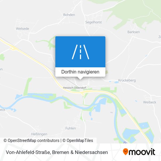 Von-Ahlefeld-Straße Karte