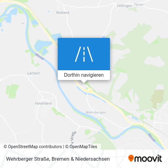 Wehrberger Straße Karte