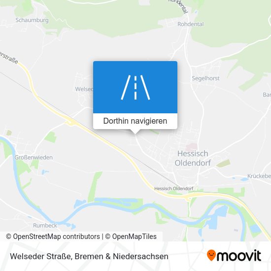 Welseder Straße Karte