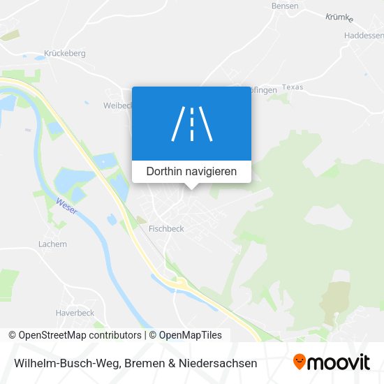 Wilhelm-Busch-Weg Karte