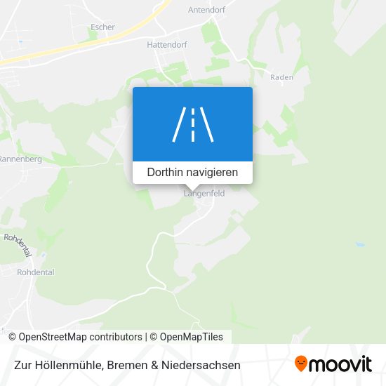 Zur Höllenmühle Karte