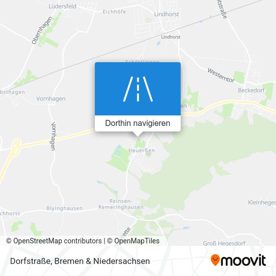 Dorfstraße Karte