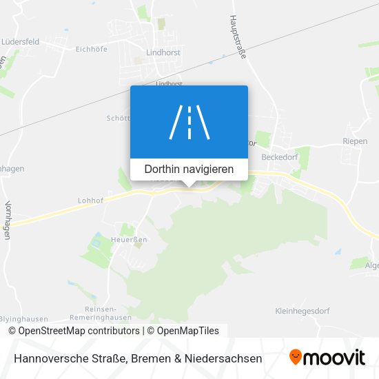 Hannoversche Straße Karte