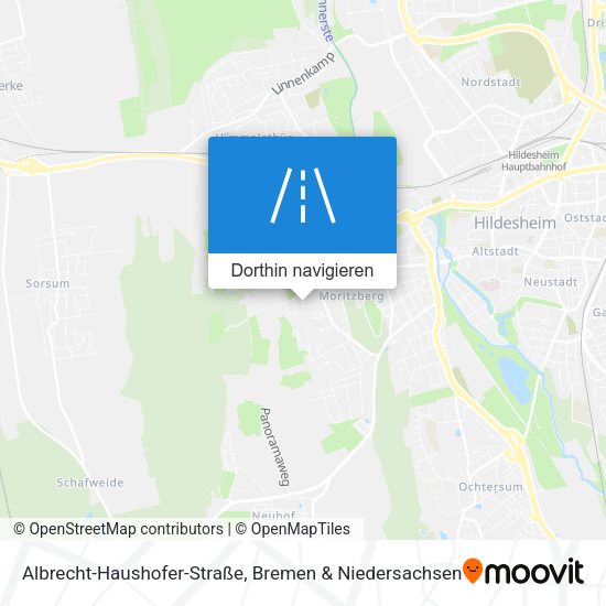 Albrecht-Haushofer-Straße Karte