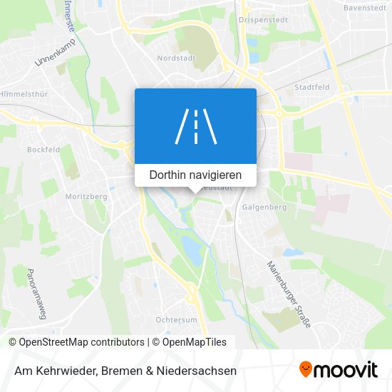 Am Kehrwieder Karte