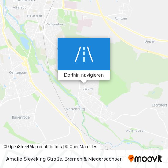 Amalie-Sieveking-Straße Karte