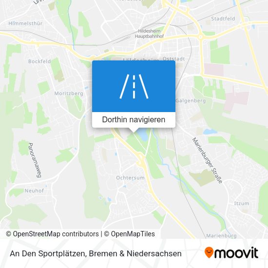 An Den Sportplätzen Karte