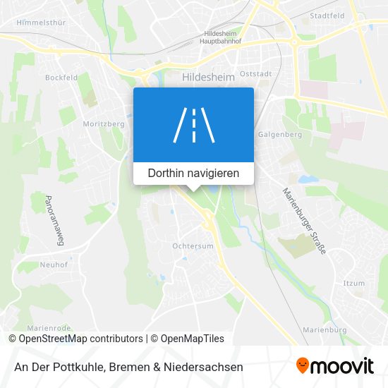 An Der Pottkuhle Karte