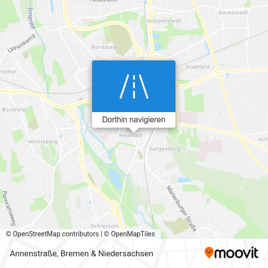 Annenstraße Karte