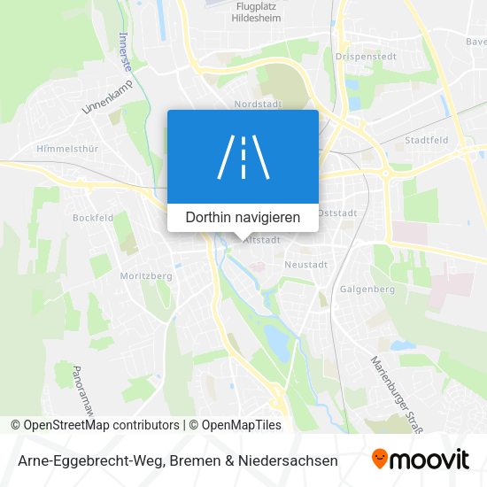 Arne-Eggebrecht-Weg Karte