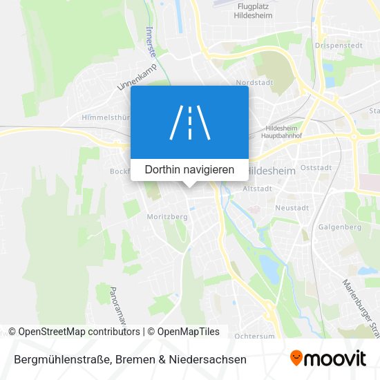 Bergmühlenstraße Karte