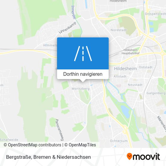 Bergstraße Karte