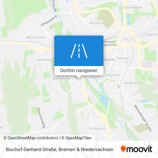 Bischof-Gerhard-Straße Karte