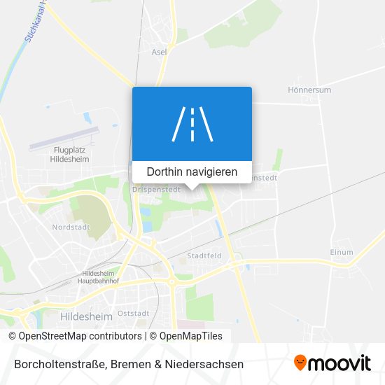 Borcholtenstraße Karte