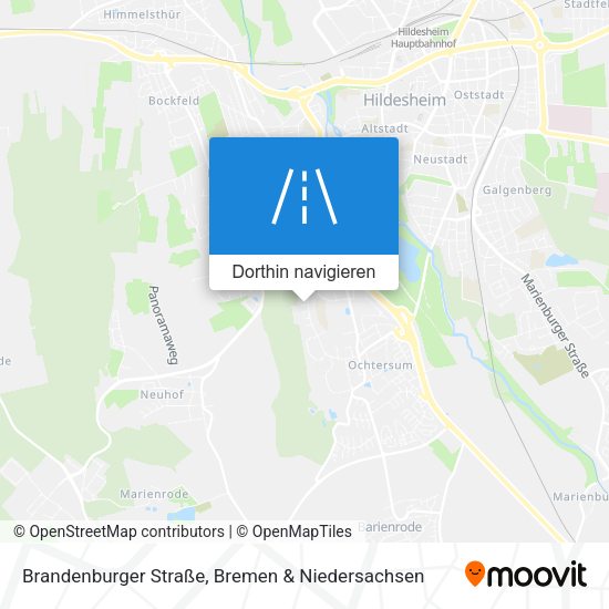 Brandenburger Straße Karte