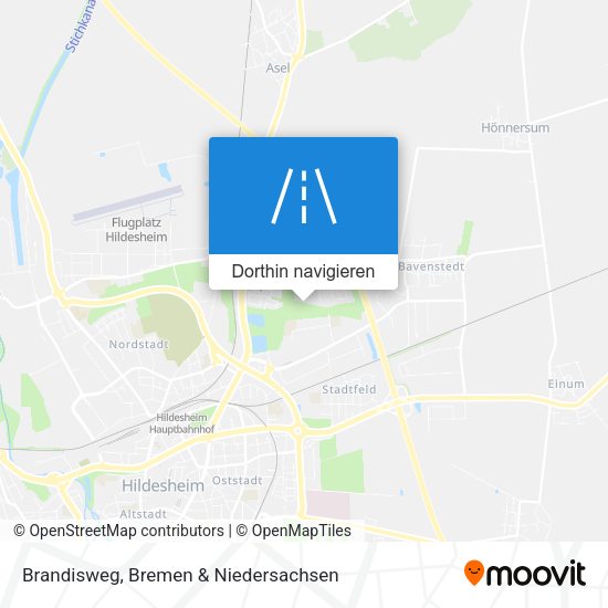 Brandisweg Karte