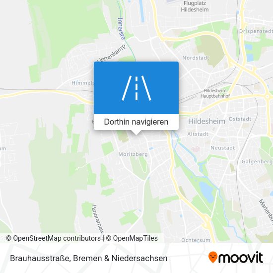 Brauhausstraße Karte