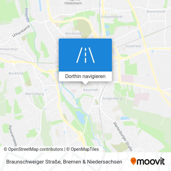 Braunschweiger Straße Karte