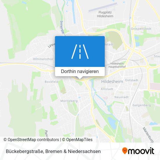 Bückebergstraße Karte