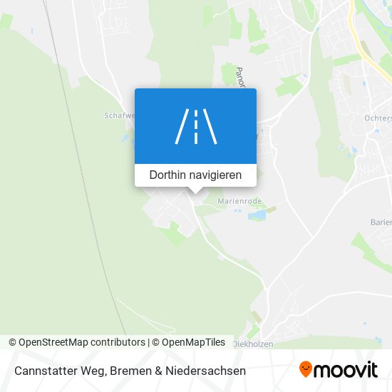 Cannstatter Weg Karte