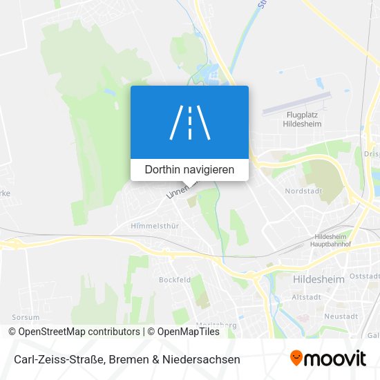 Carl-Zeiss-Straße Karte