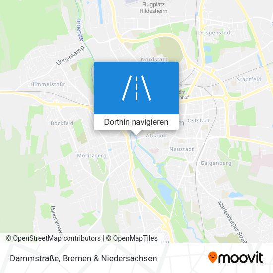 Dammstraße Karte