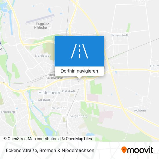 Eckenerstraße Karte