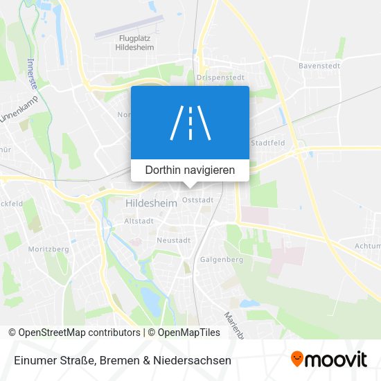 Einumer Straße Karte
