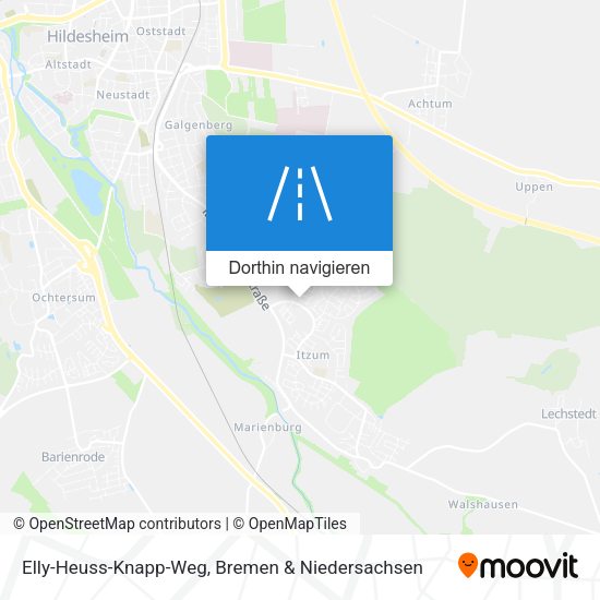 Elly-Heuss-Knapp-Weg Karte