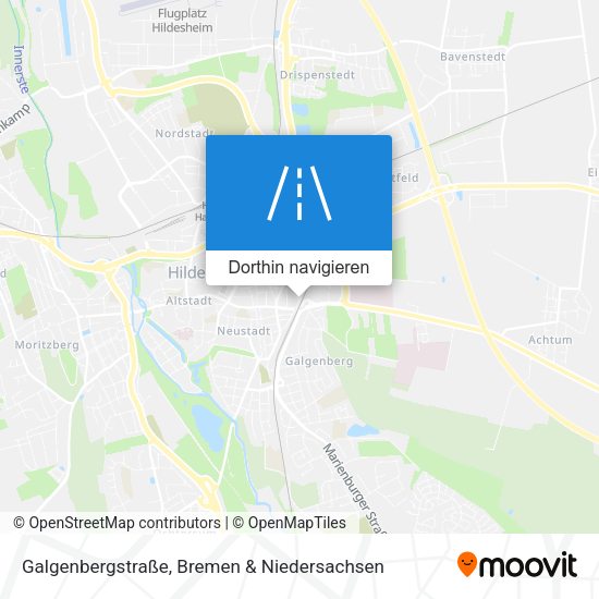 Galgenbergstraße Karte