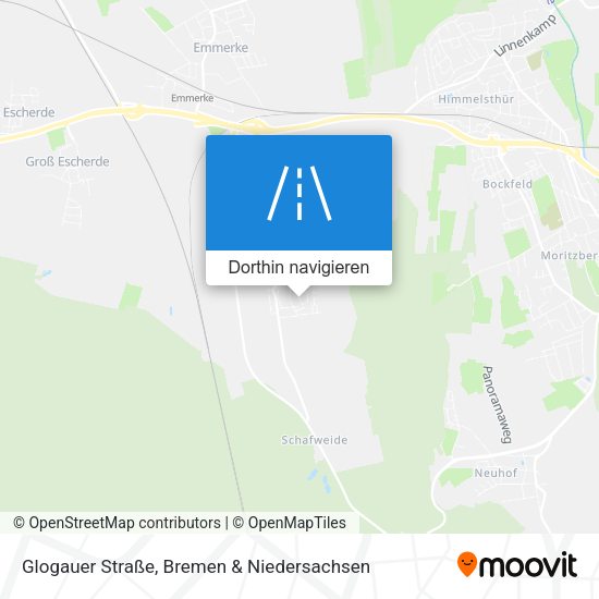 Glogauer Straße Karte