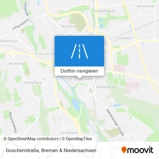 Goschenstraße Karte