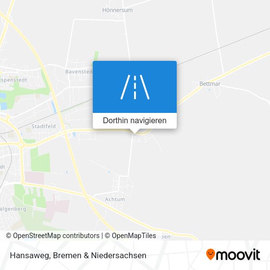 Hansaweg Karte