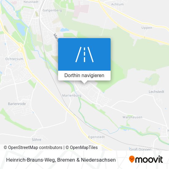 Heinrich-Brauns-Weg Karte