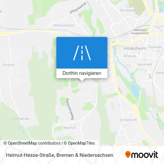 Helmut-Hesse-Straße Karte