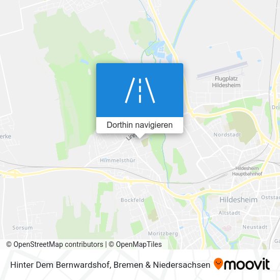 Hinter Dem Bernwardshof Karte