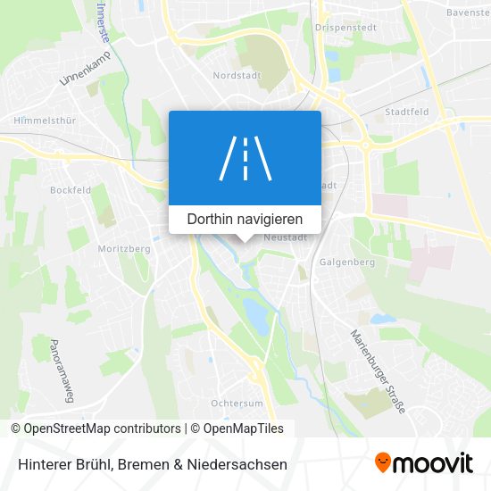 Hinterer Brühl Karte
