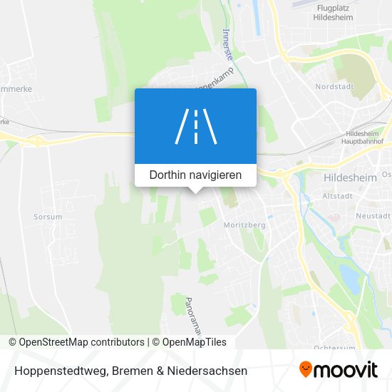 Hoppenstedtweg Karte