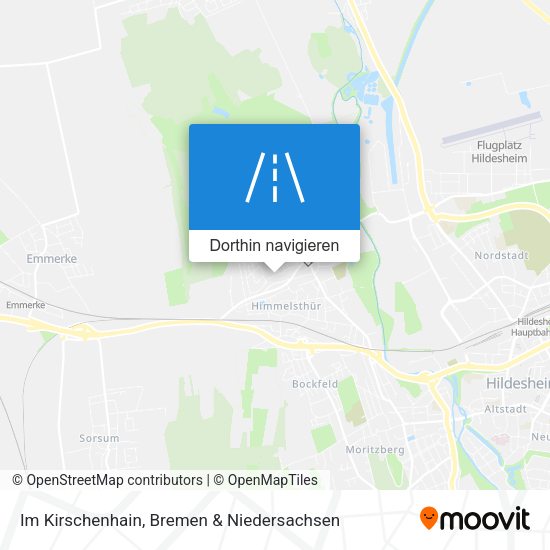 Im Kirschenhain Karte