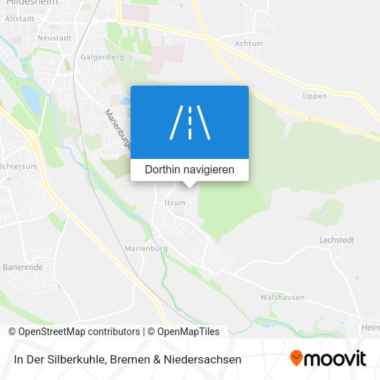 In Der Silberkuhle Karte