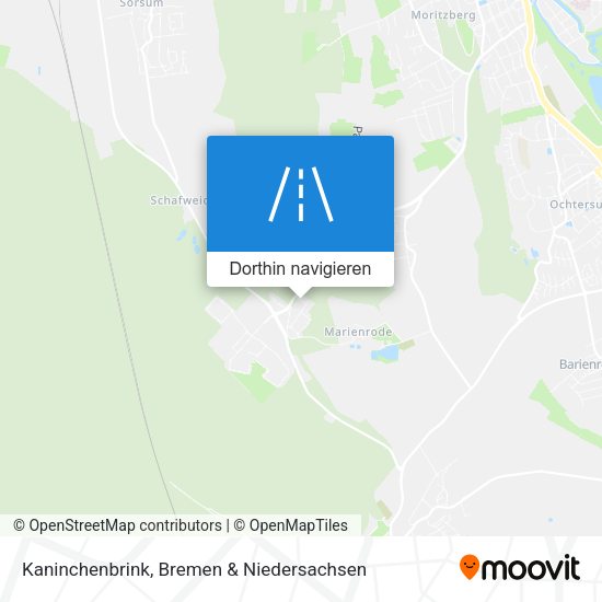 Kaninchenbrink Karte